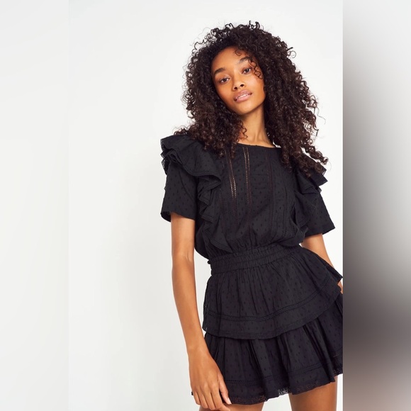 LoveShackFancy Natasha Mini Dress - Picture 2 of 7